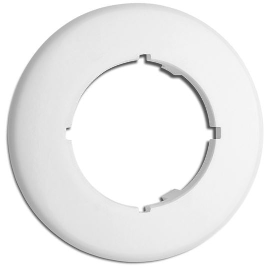 Enjoliveur rond en duroplast blanc