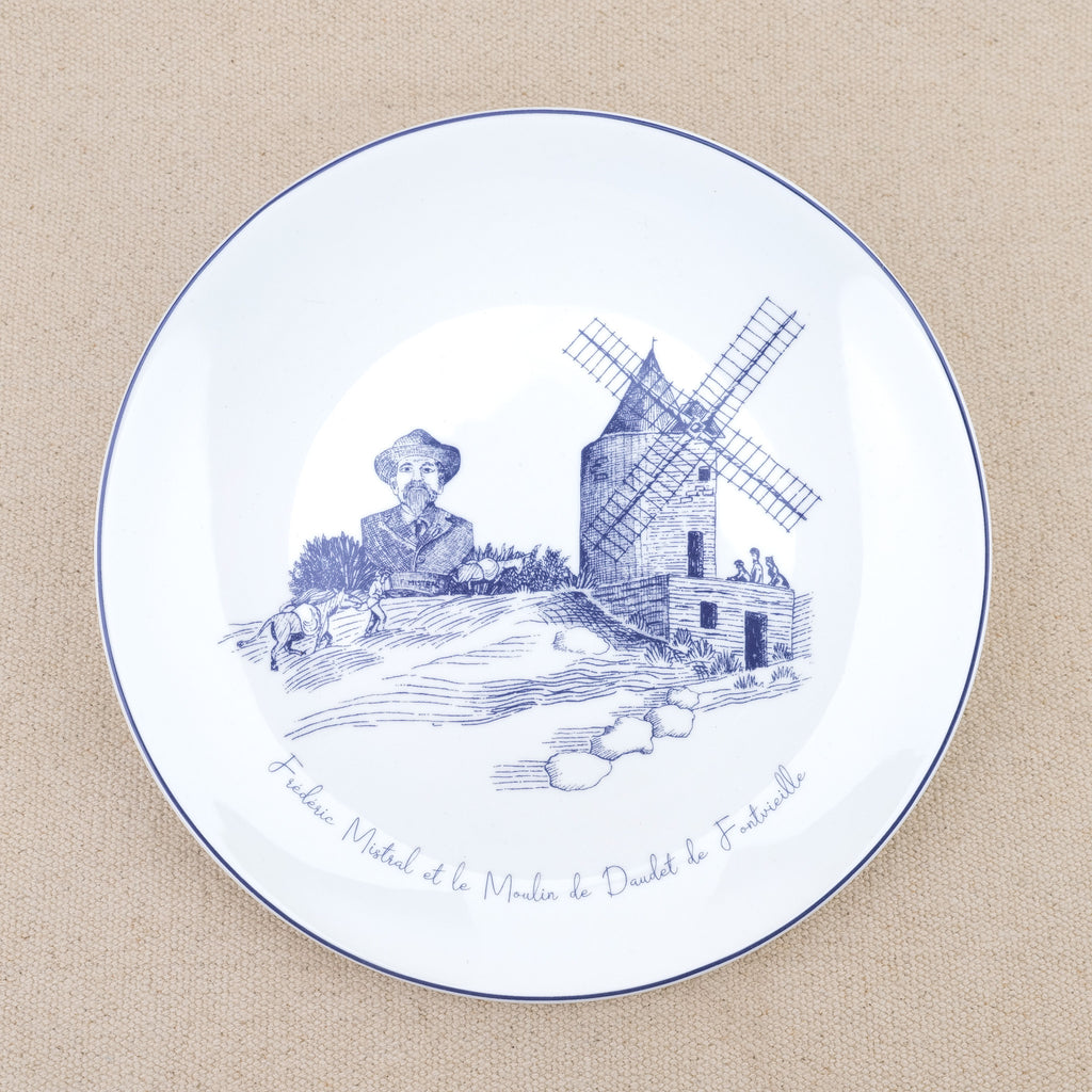 Ensemble de six assiettes à dessert Souleiado