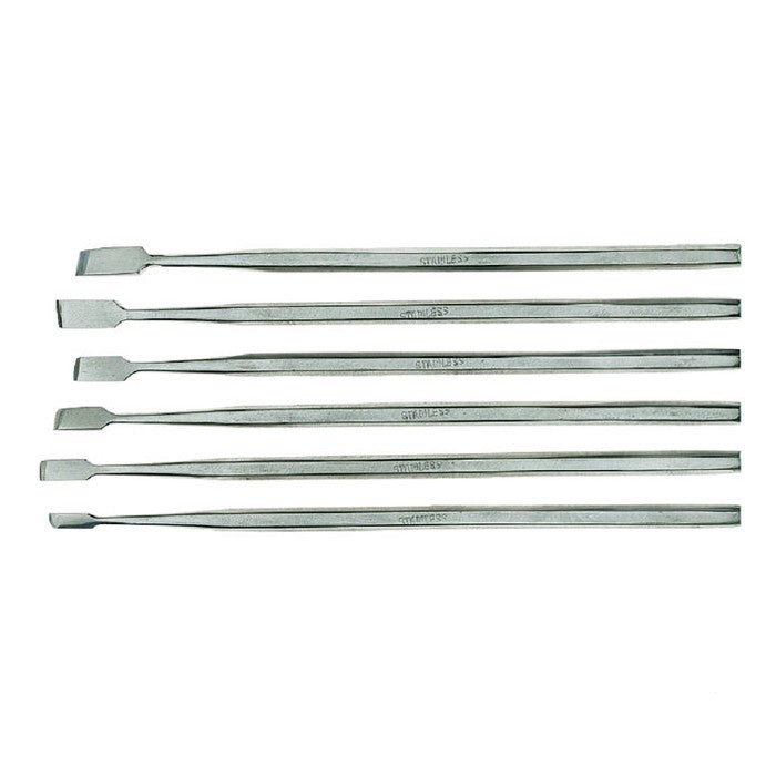 Ensemble de 6 mini-burins en inox