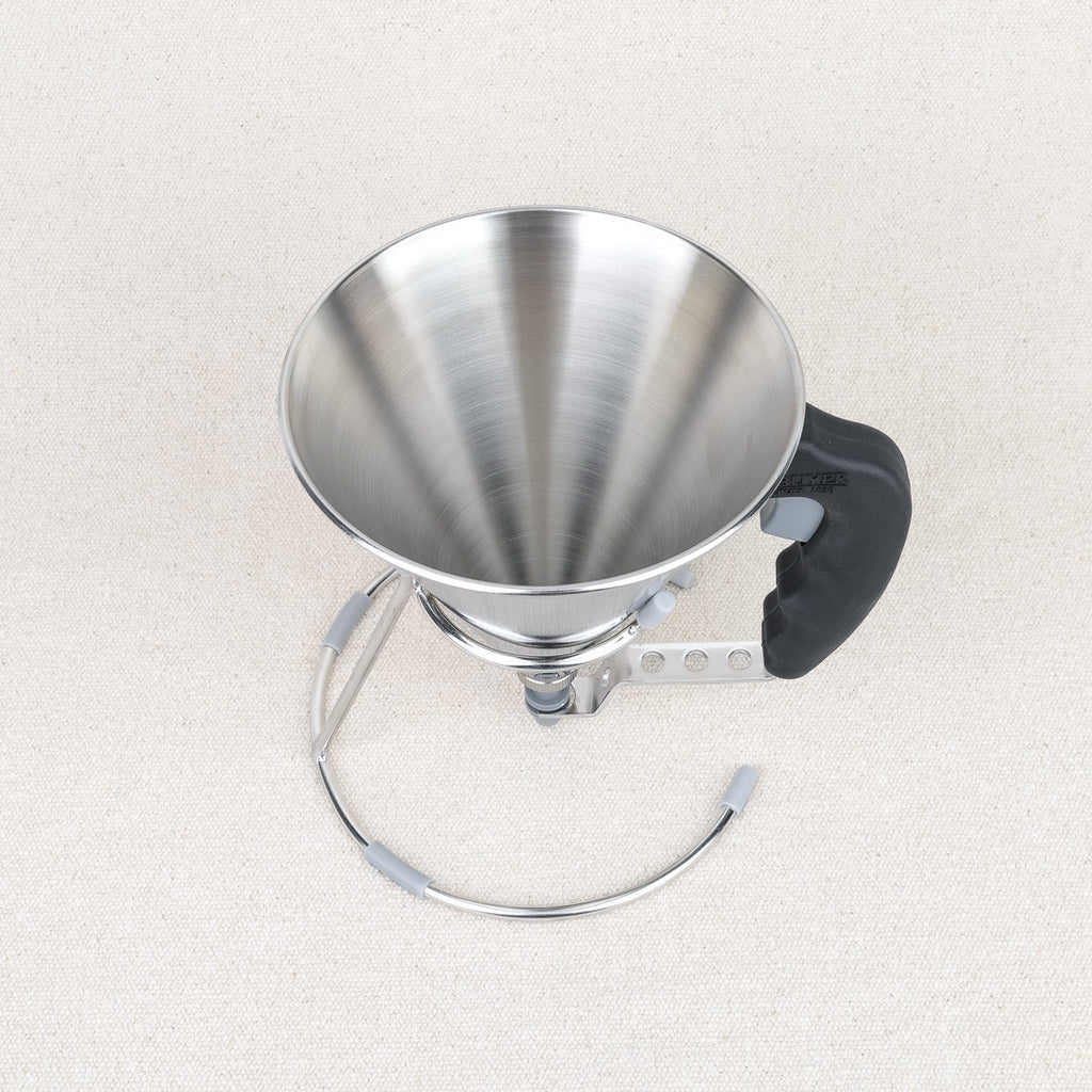Entonnoir à piston avec pied De Buyer