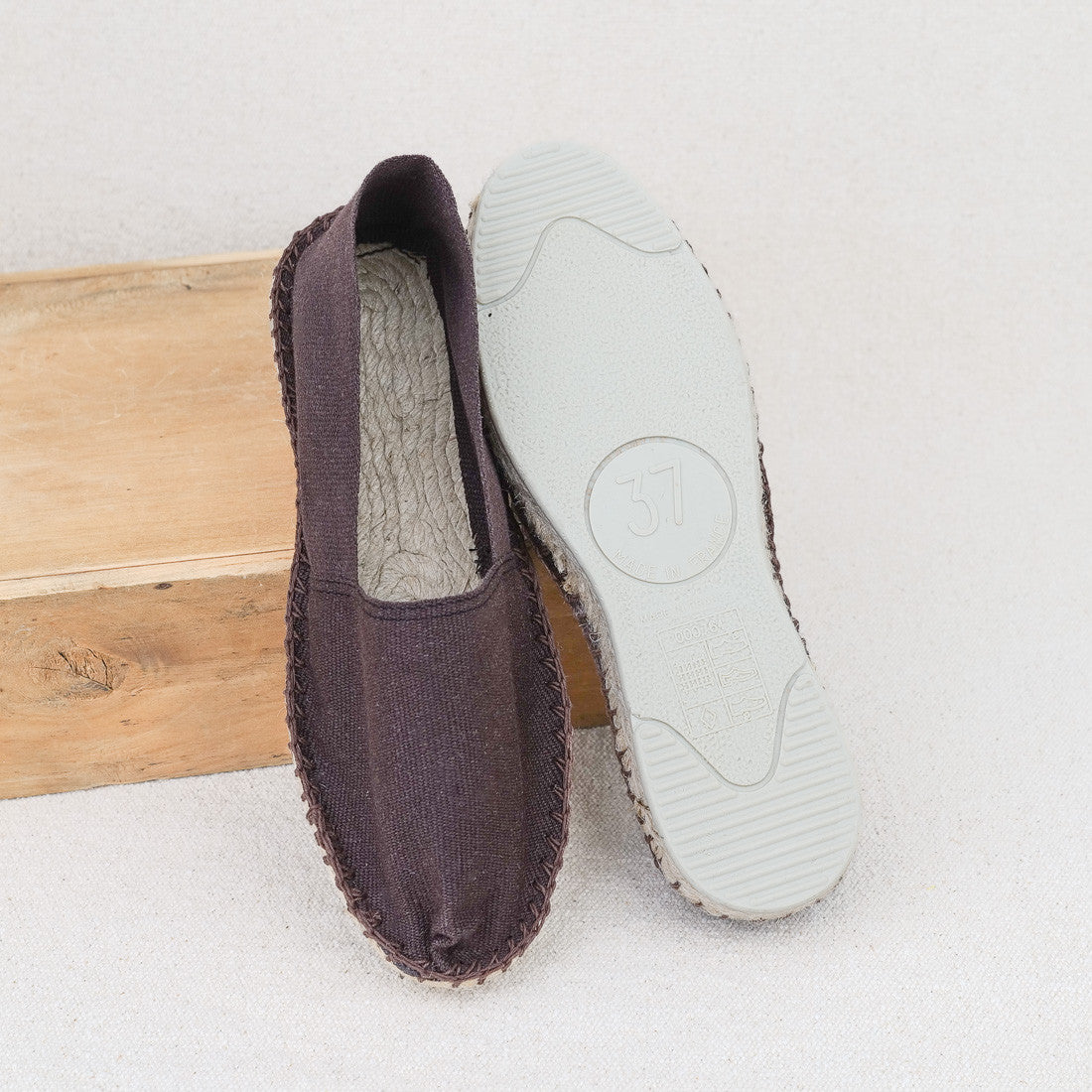 Espadrilles de Mauléon Chocolat