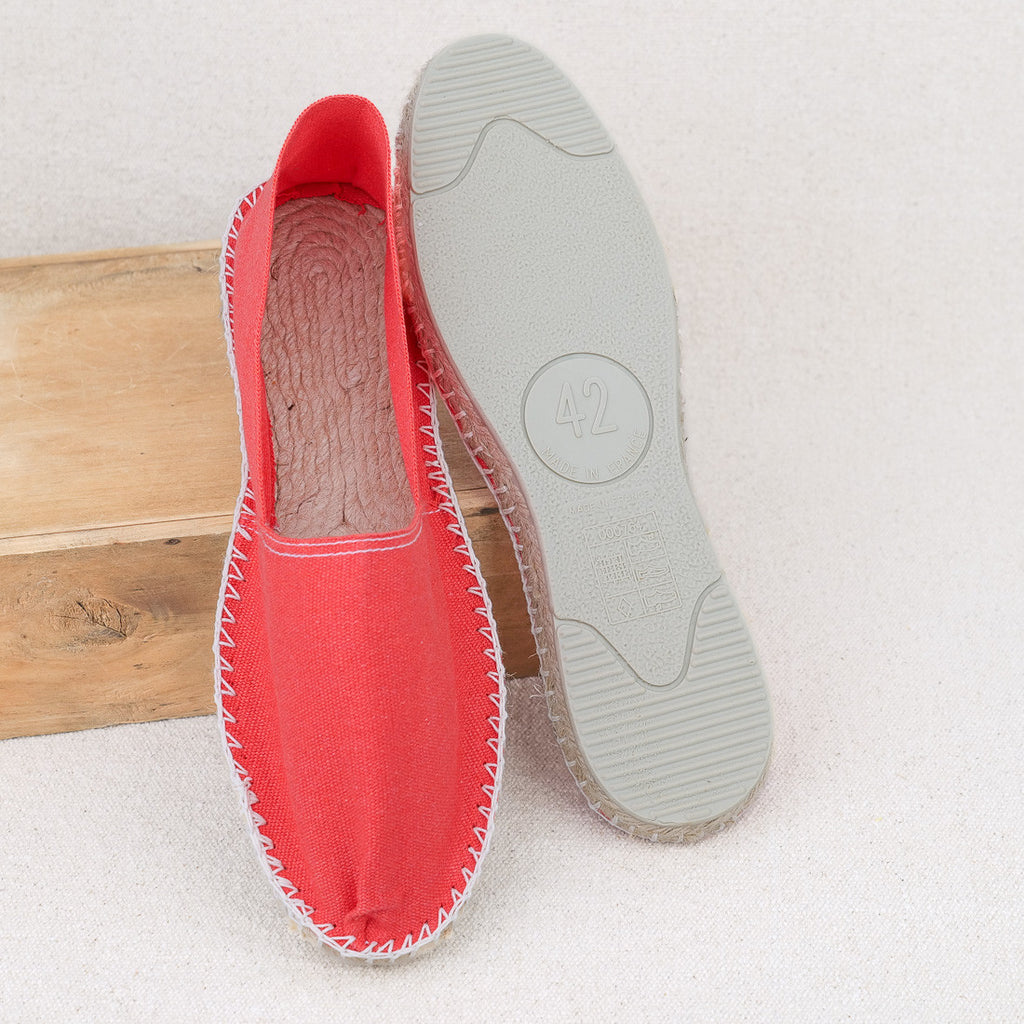 Espadrilles de Mauléon Rouge Fraise