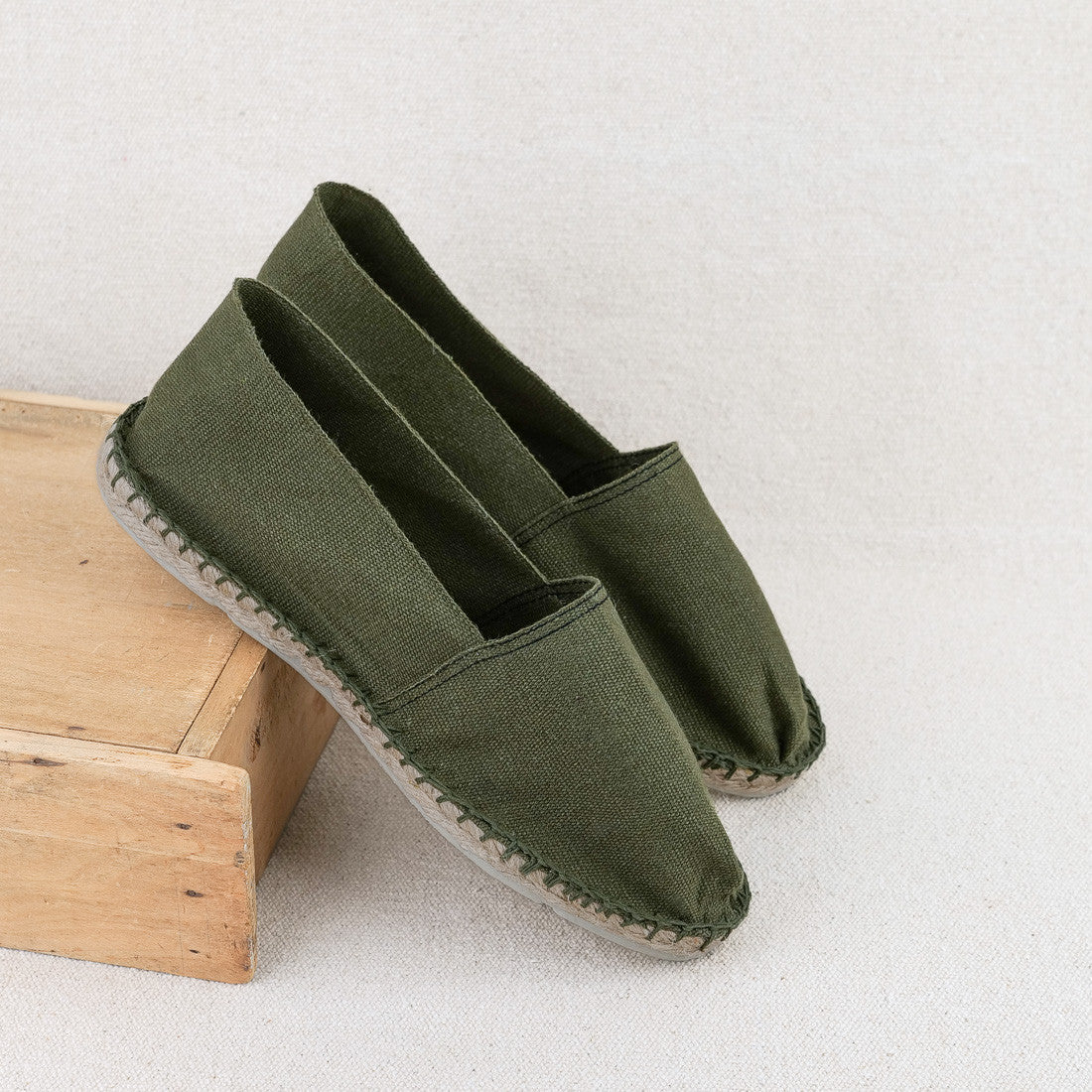 Espadrilles de Mauléon Vert Kaki