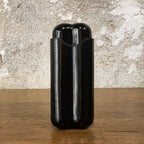 Etui à cigares en cuir noir