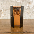 Etui porte-clés en cuir noir