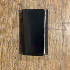 Etui porte-clés en cuir noir