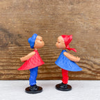 Figurines magnétiques amoureux Roméo et Juliette