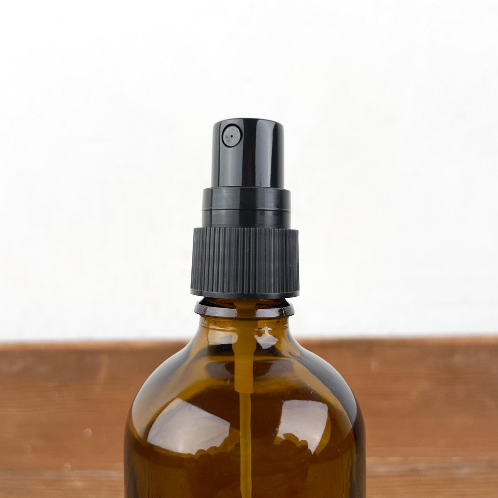 Flacon spray en verre ambré 100ml