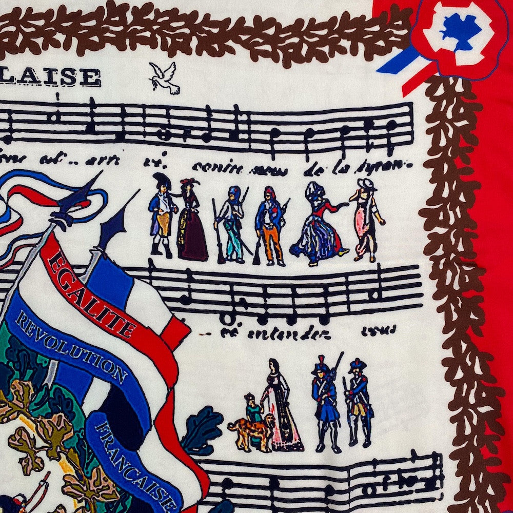 Foulard " La Marseillaise"