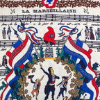 Foulard " La Marseillaise"