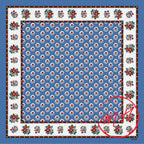 Foulard provençal bleu Souleiado
