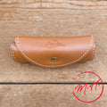 Gant lustreur en cuir de veau et laine