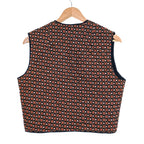 Gilet boutis treille noir