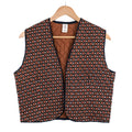 Gilet boutis treille noir