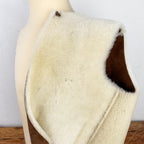 Gilet de berger en peau d'agneau