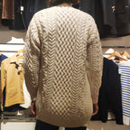 Gilet irlandais crème