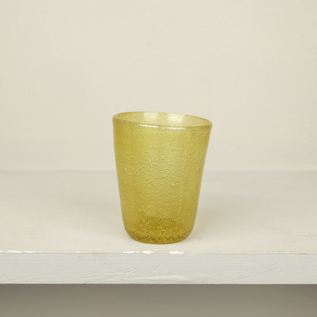 Gobelet en verre soufflé