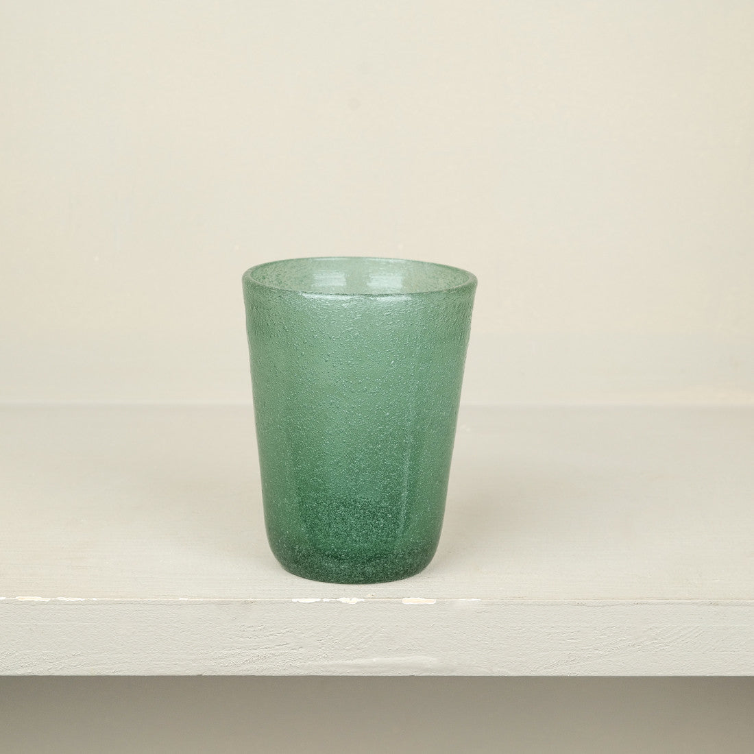 Gobelet en verre soufflé