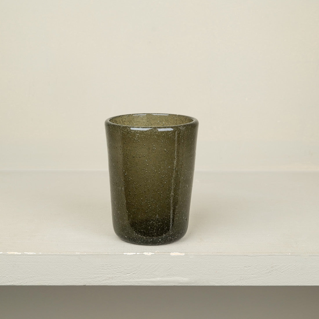 Gobelet en verre soufflé