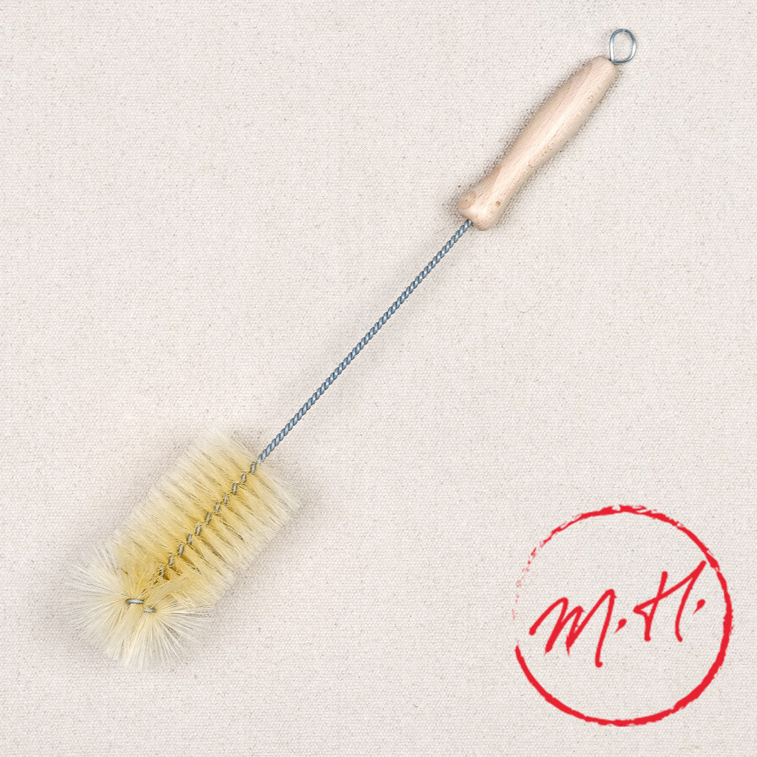 Goupillon à bouteille fibres naturelles