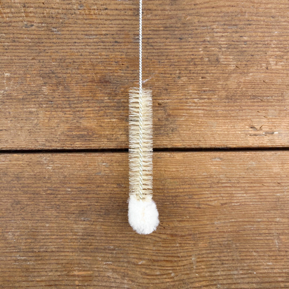 Goupillon fin bout en laine 28cm