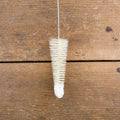 Goupillon fin bout en laine 28cm
