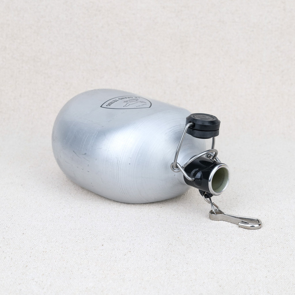 Gourde en aluminium brut