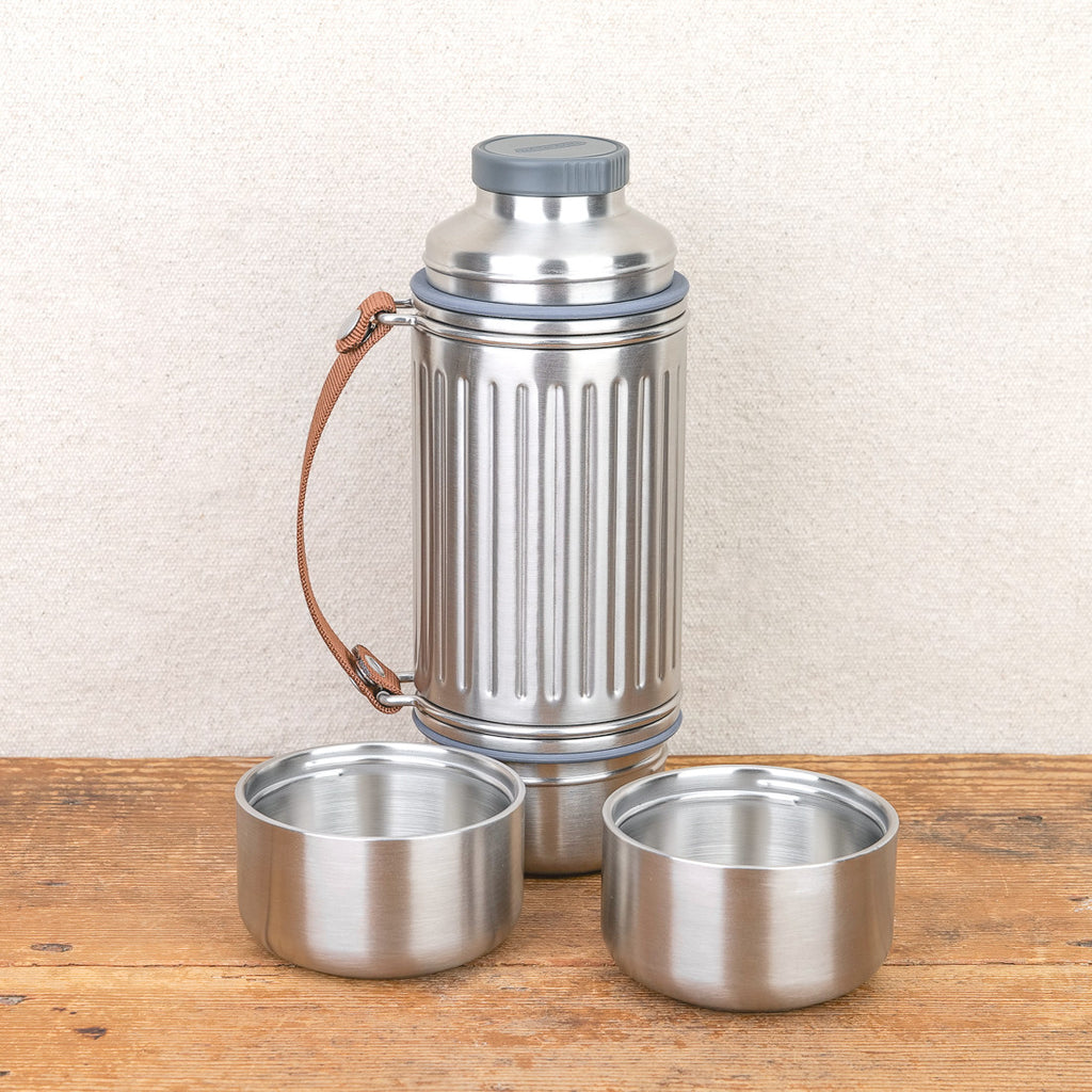 Gourdes thermos deux tasses