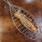 Grill à poisson inox 42x19