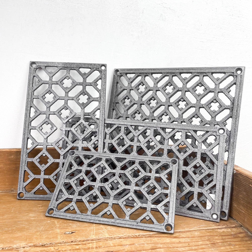 Grille d'aération en fonte