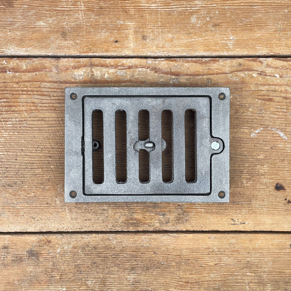 Grille d'aération réglable en fonte
