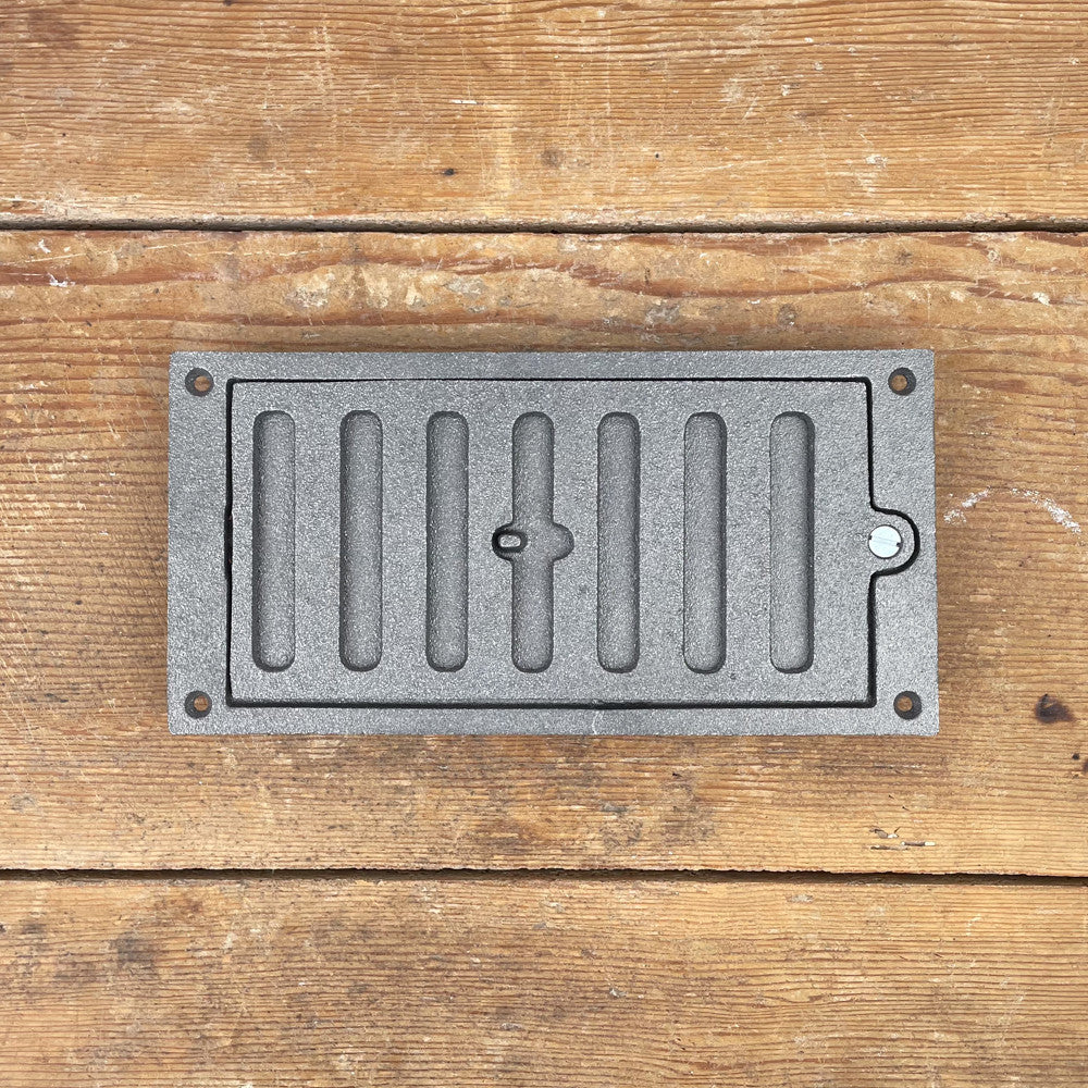 Grille d'aération réglable en fonte