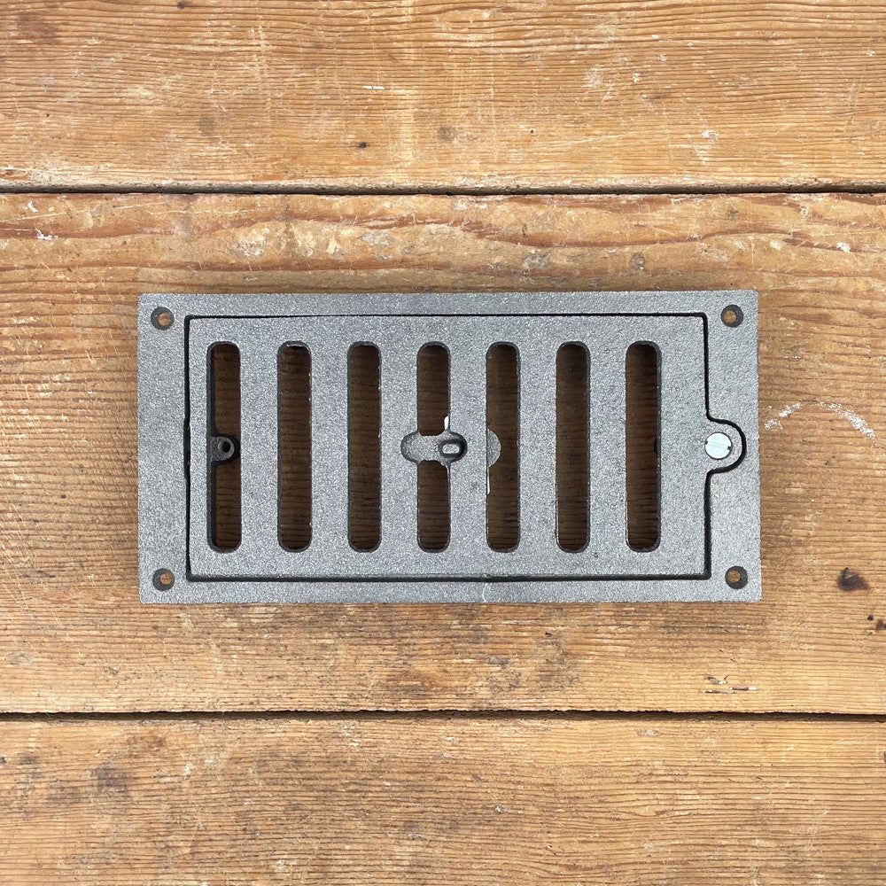 Grille d'aération réglable en fonte