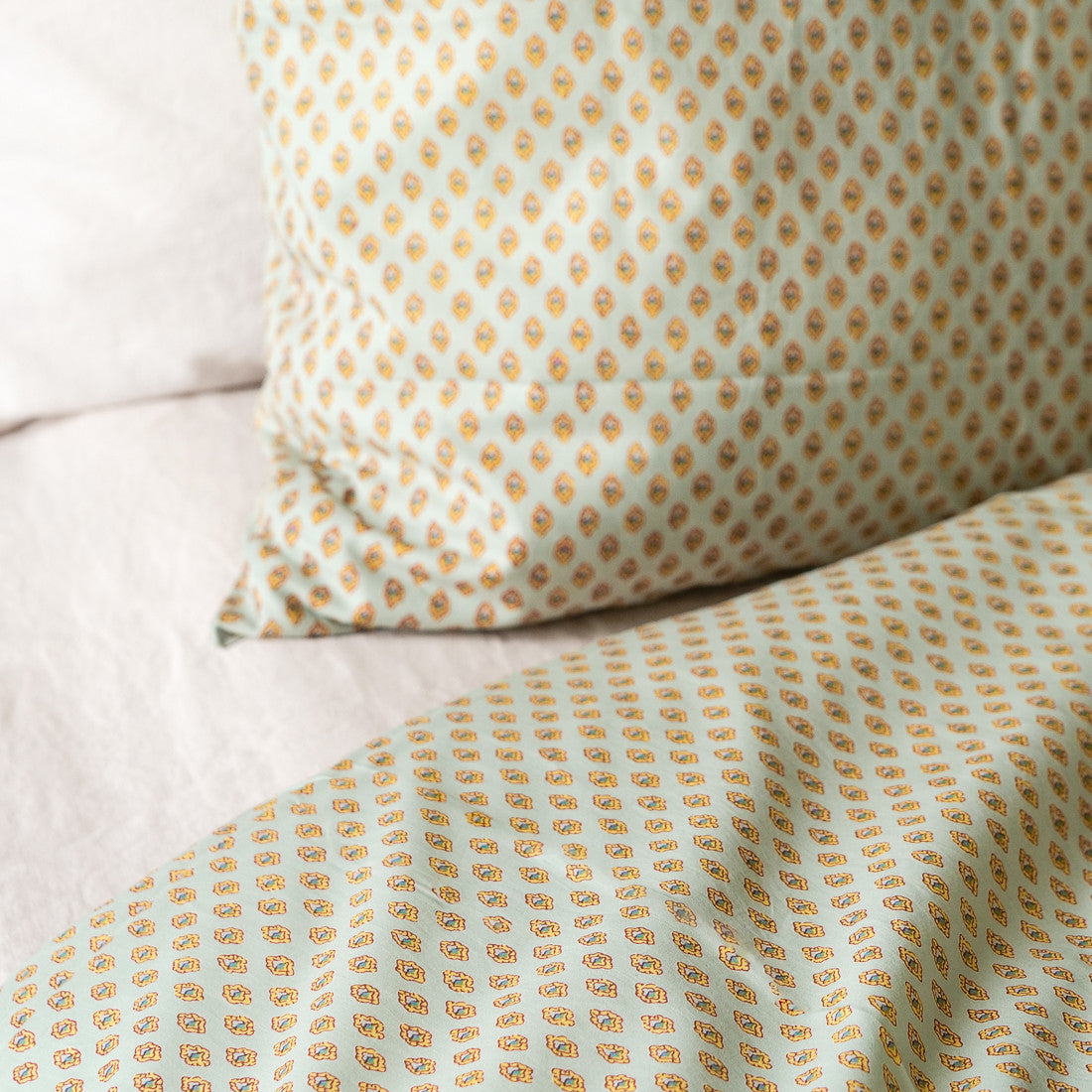 Housse de couette Calisson Menthe