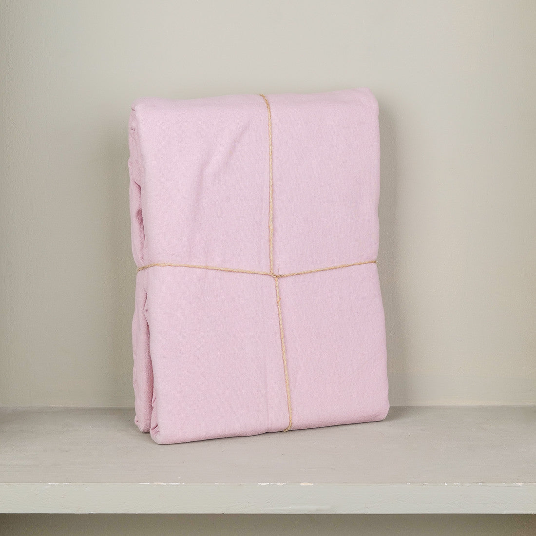lin et coton rose