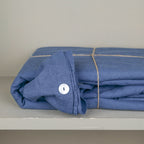 housse de couette avec boutons