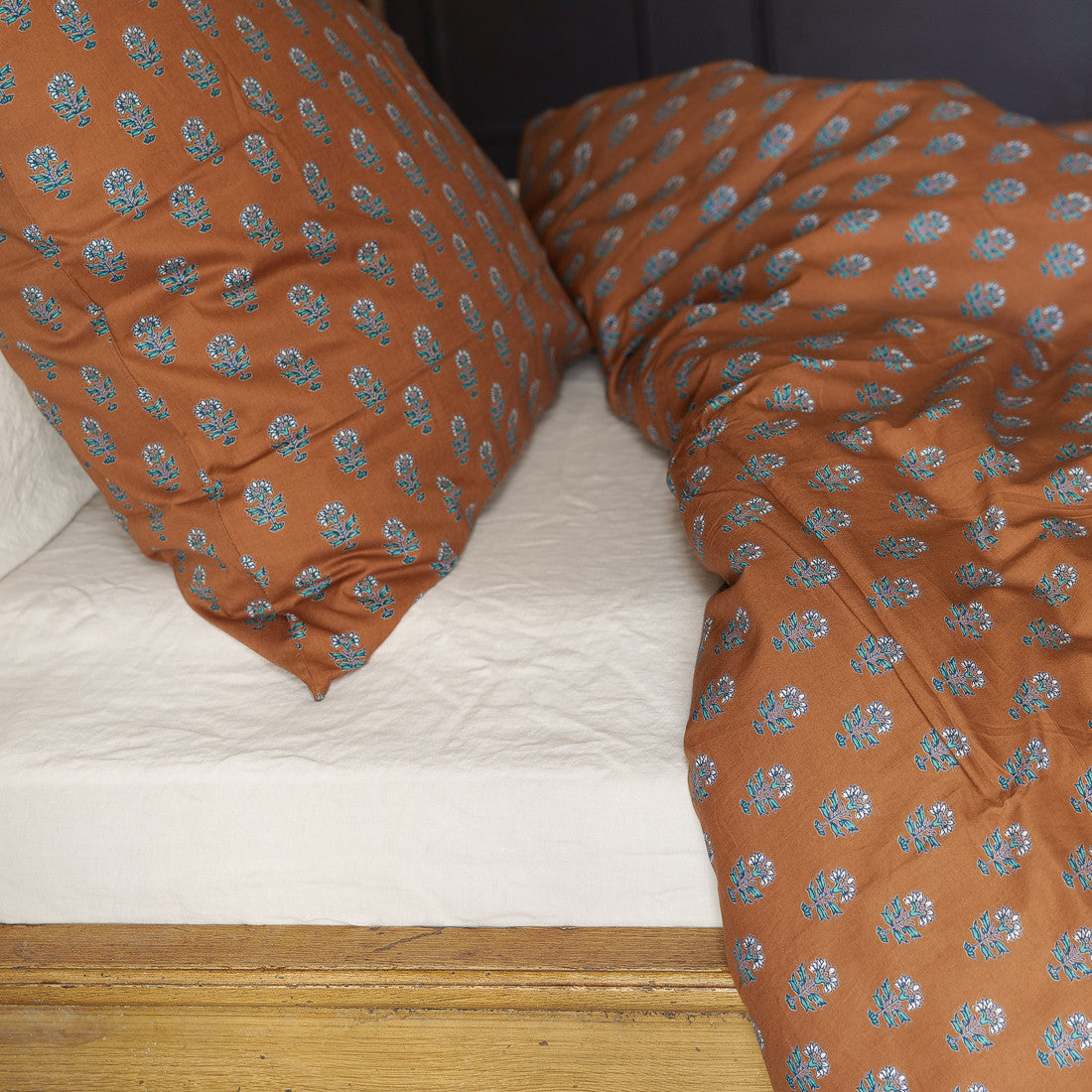 Housse de couette Pissenlit Brun