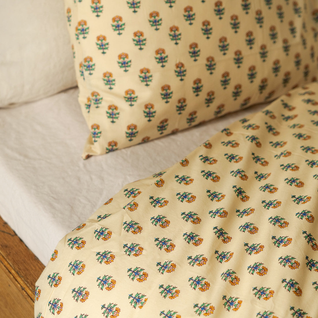 Housse de couette Pissenlit Ecru