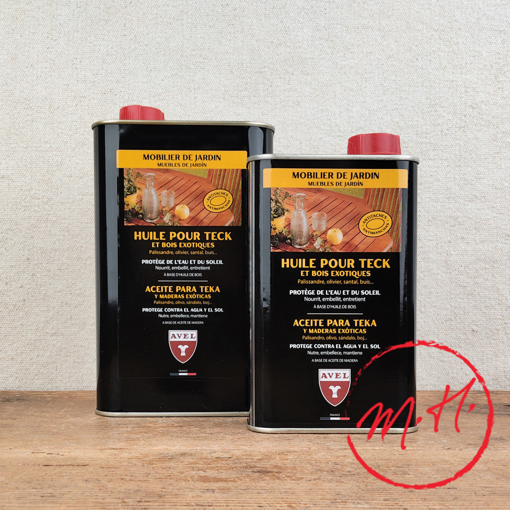 Huile pour teck & bois exotiques Avel