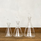 Huilier en verre éprouvette