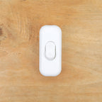 Interrupteur de lampe blanc