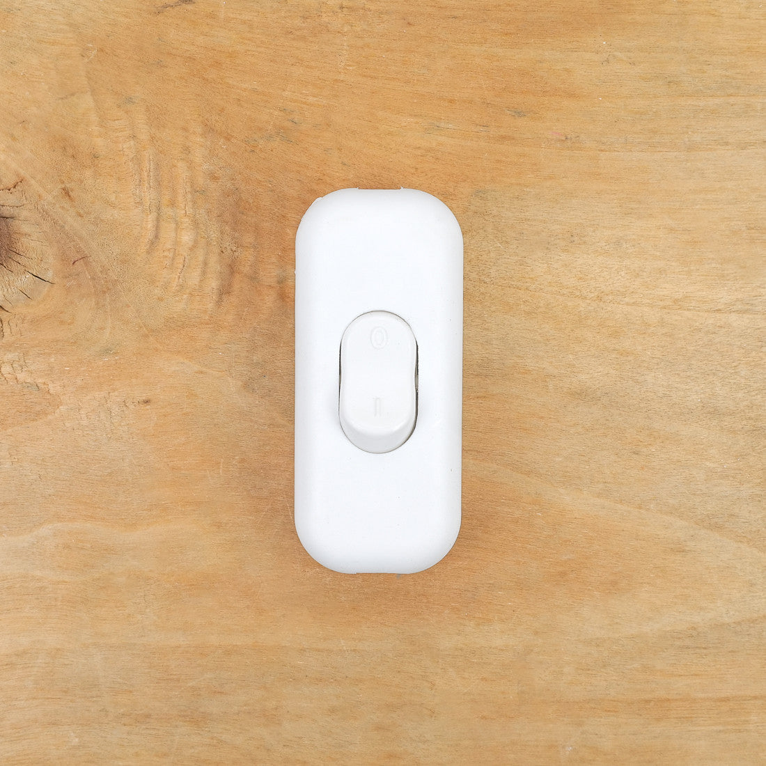 Interrupteur de lampe blanc