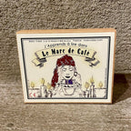 J'apprends à lire dans le marc de café
