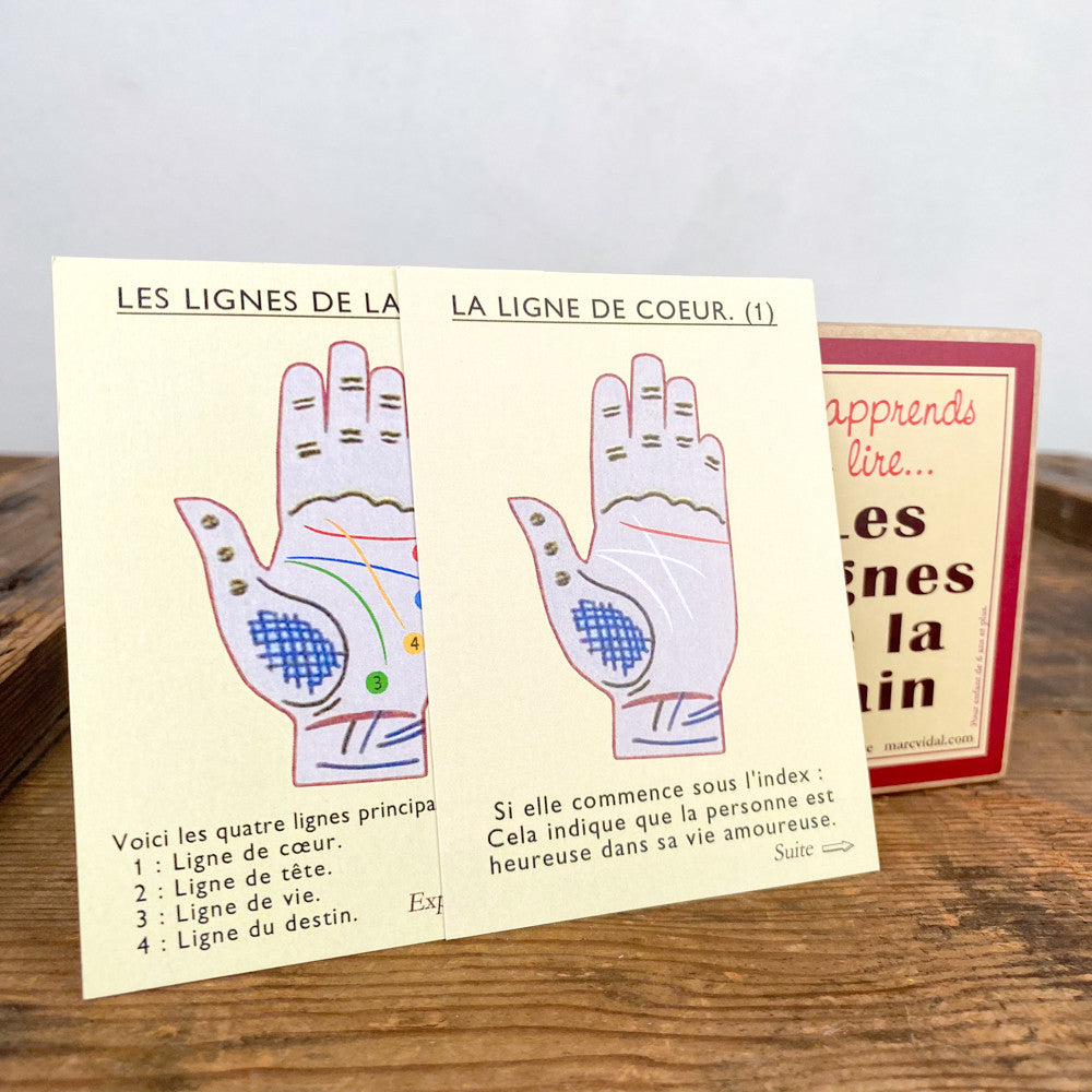 J'apprends à lire les lignes de la main