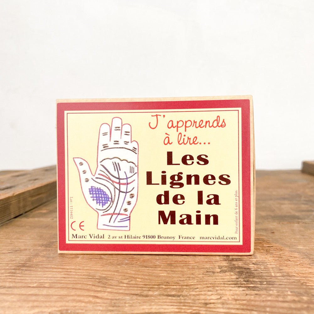 J'apprends à lire les lignes de la main