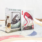 Jeu 54 cartes 3D oiseaux