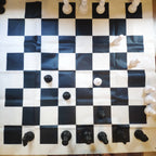 Jeu d'échecs géant