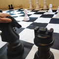 Jeu d'échecs géant