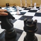 Jeu d'échecs géant