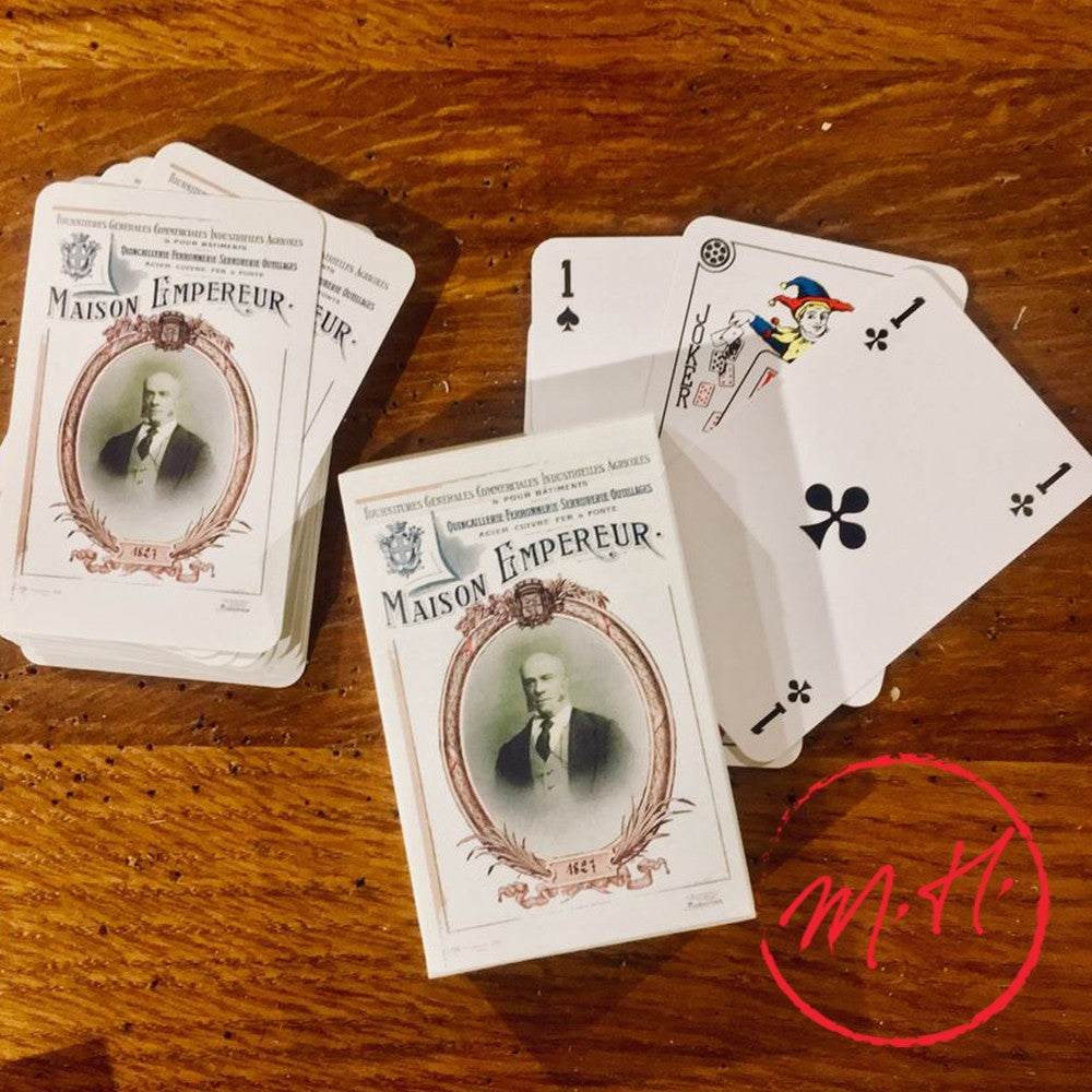 Jeu de 54 cartes Maison Empereur